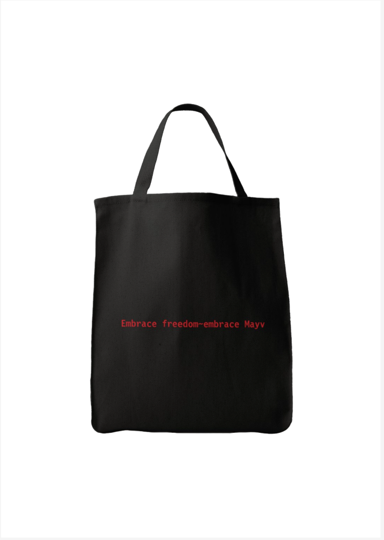 " Brightflixx x Mayv : FusionBlend bag "